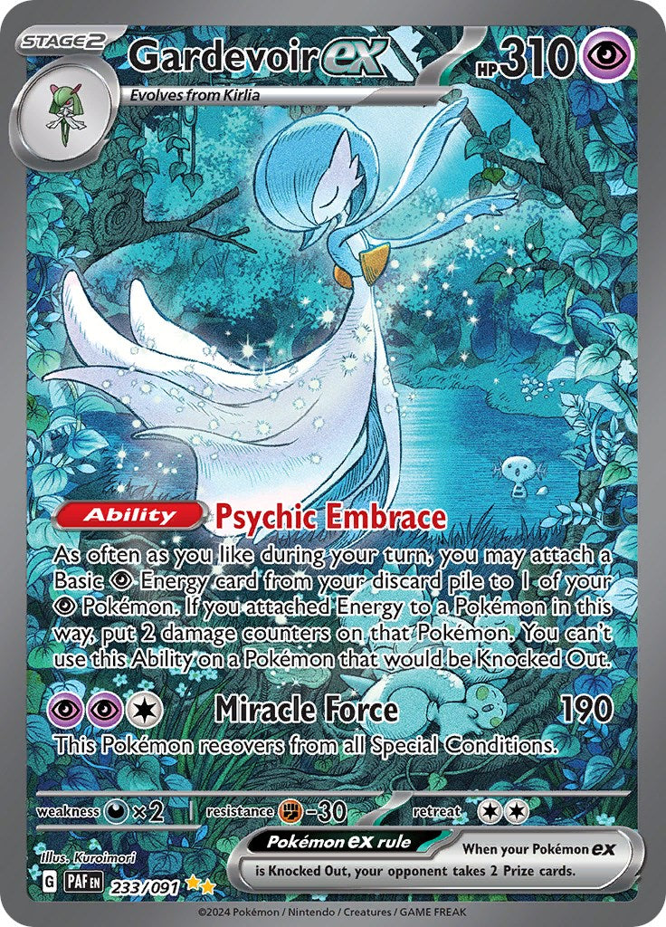 Gardevoir ex (233/091) [Scarlet & Violet: Paldean Fates] | Galactic Gamez