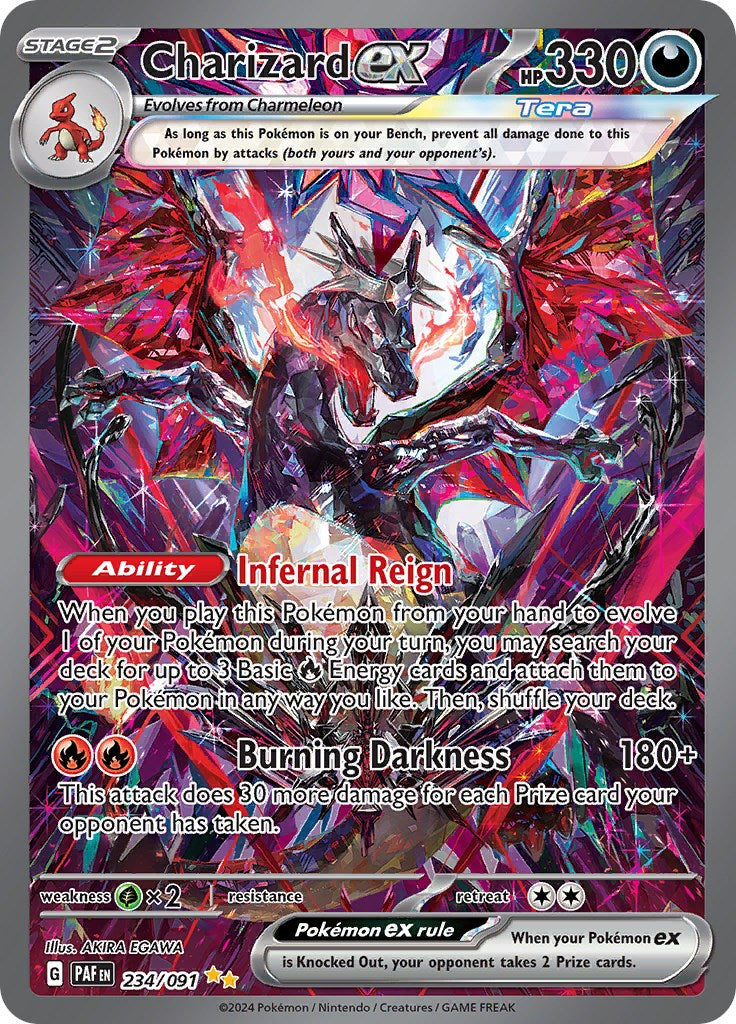 Charizard ex (234/091) [Scarlet & Violet: Paldean Fates] | Galactic Gamez