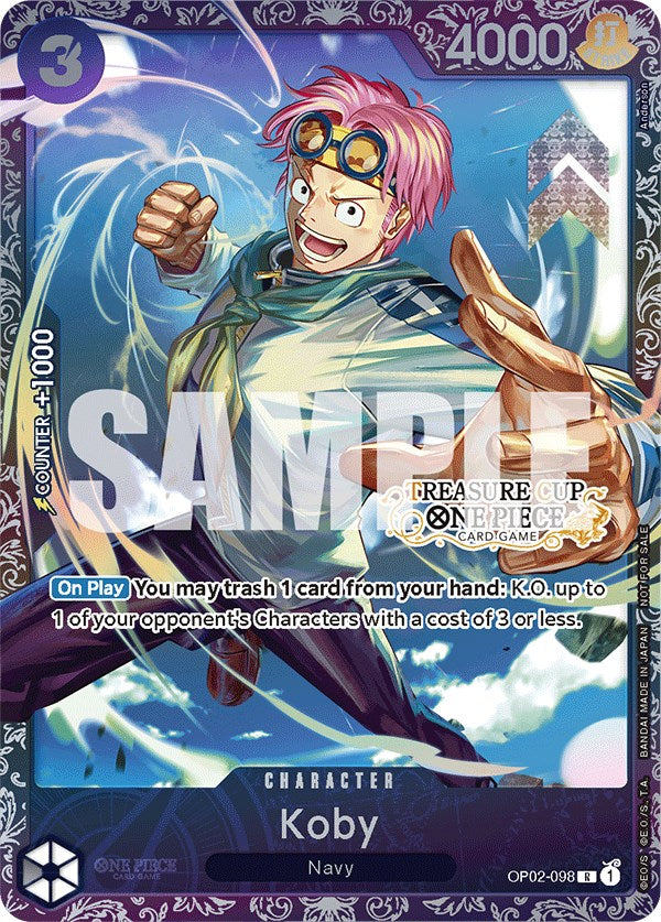 Koby (Treasure Cup) [One Piece Promotion Cards] | Galactic Gamez