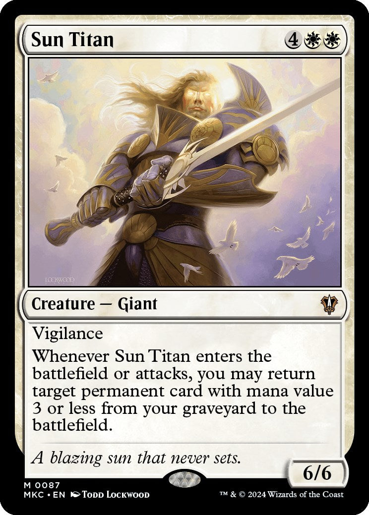 Sun Titan [Murders at Karlov Manor Commander] | Galactic Gamez