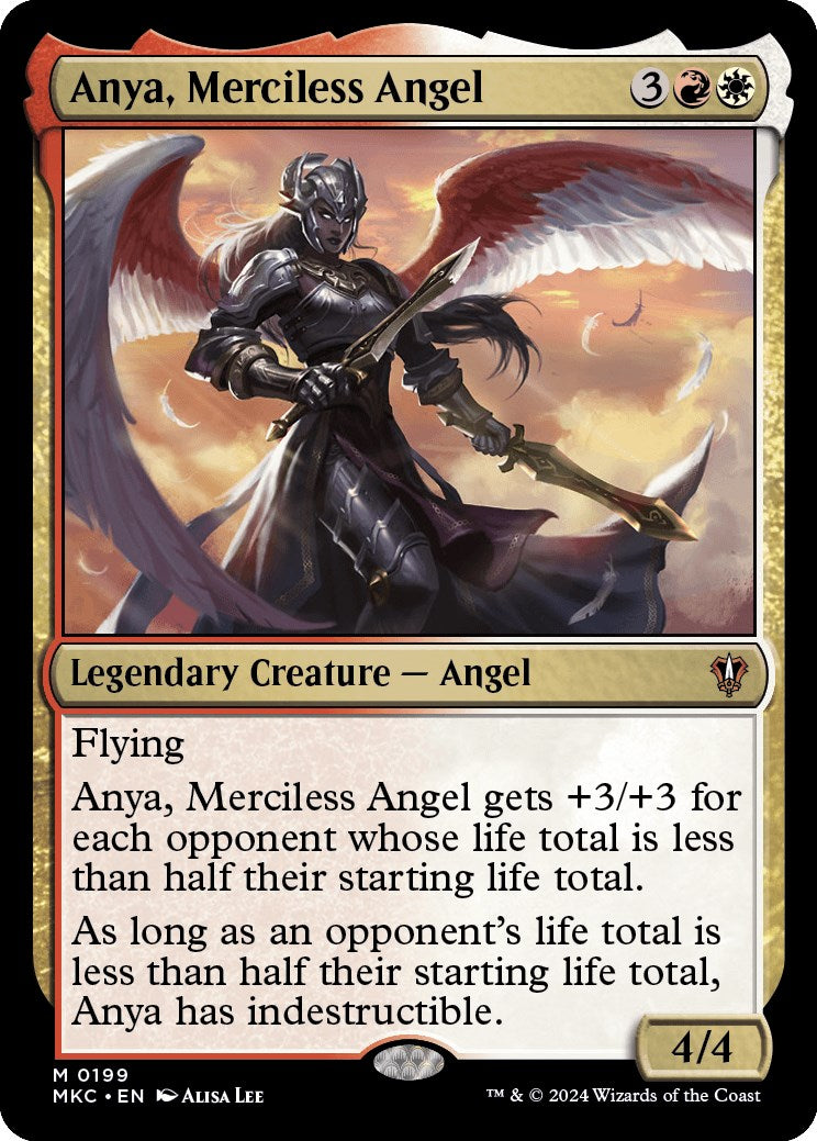 Anya, Merciless Angel [Murders at Karlov Manor Commander] | Galactic Gamez