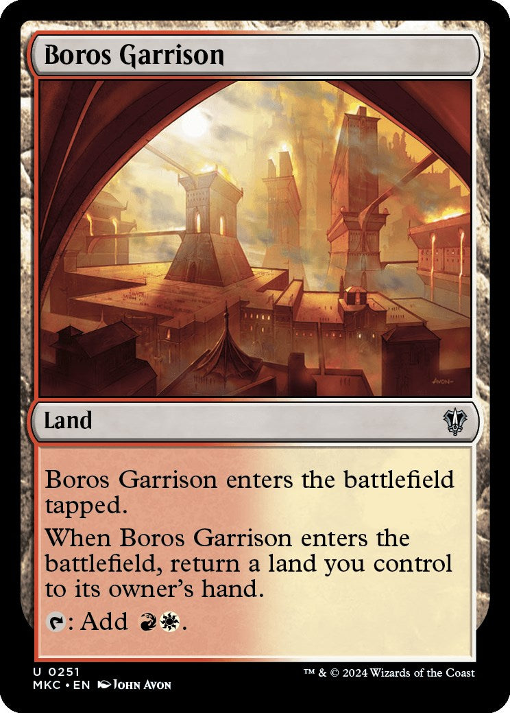 Boros Garrison [Murders at Karlov Manor Commander] | Galactic Gamez