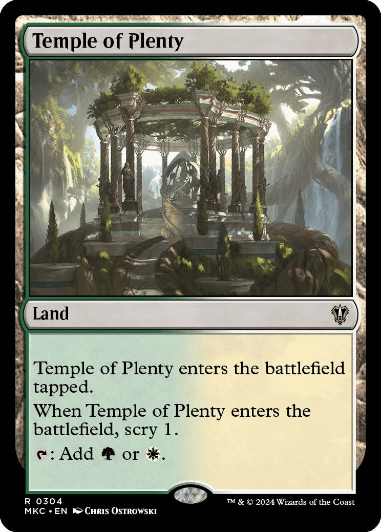 Temple of Plenty [Murders at Karlov Manor Commander] | Galactic Gamez