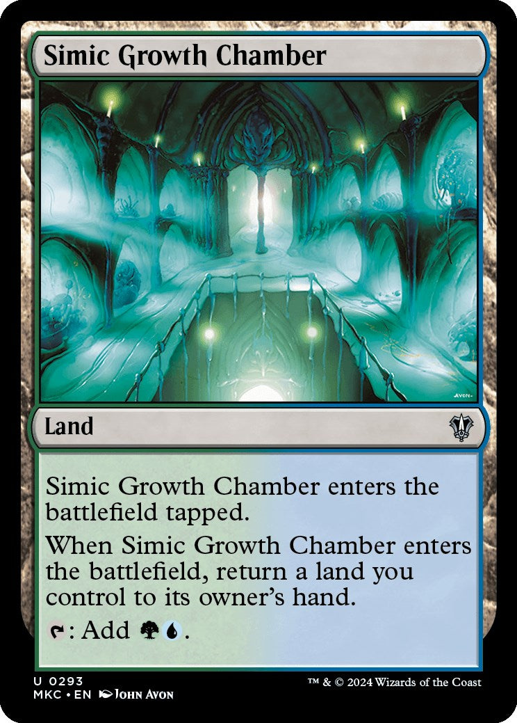 Simic Growth Chamber [Murders at Karlov Manor Commander] | Galactic Gamez