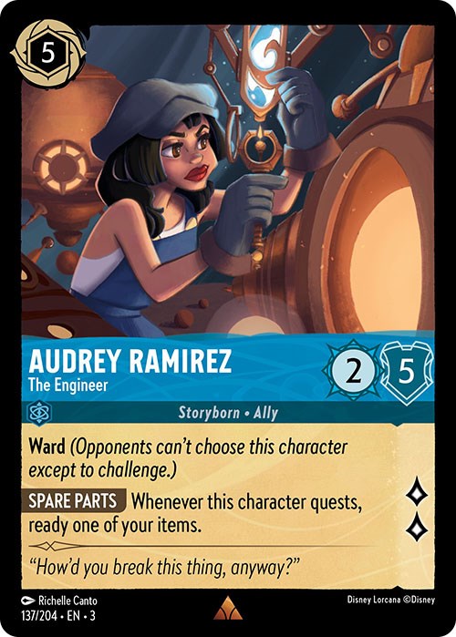 Audrey Ramirez - The Engineer (137/204) [Into the Inklands] | Galactic Gamez