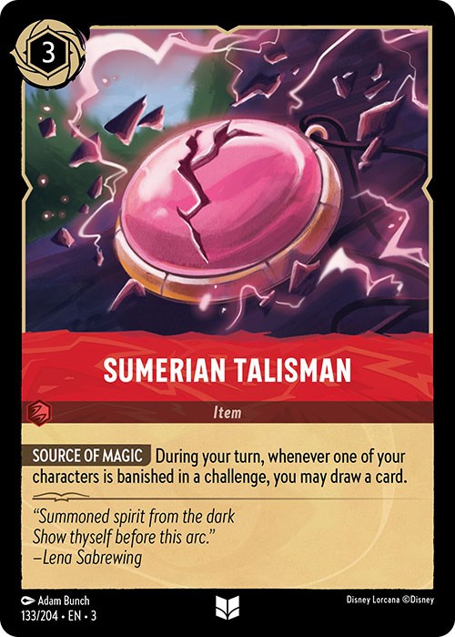 Sumerian Talisman (133/204) [Into the Inklands] | Galactic Gamez