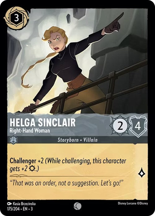 Helga Sinclair - Right-Hand Woman (175/204) [Into the Inklands] | Galactic Gamez