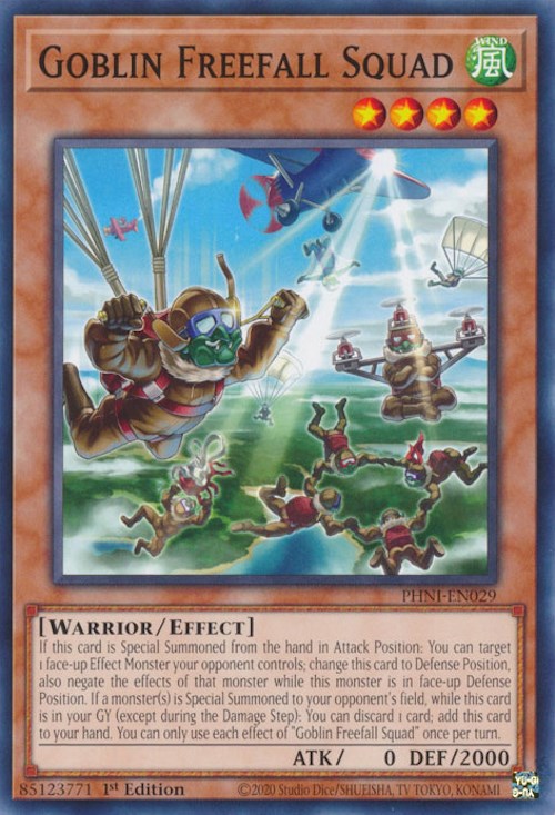 Goblin Freefall Squad [PHNI-EN029] Common | Galactic Gamez