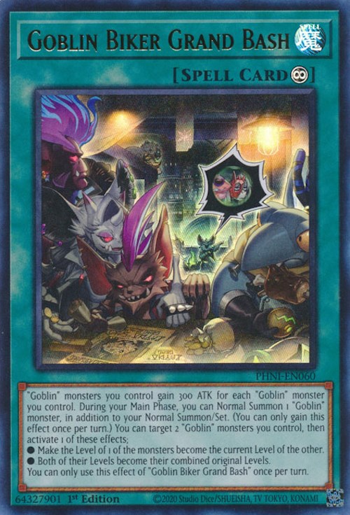 Goblin Biker Grand Bash [PHNI-EN060] Ultra Rare | Galactic Gamez