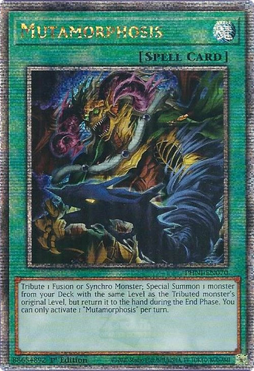Mutamorphosis [PHNI-EN070] Quarter Century Secret Rare | Galactic Gamez