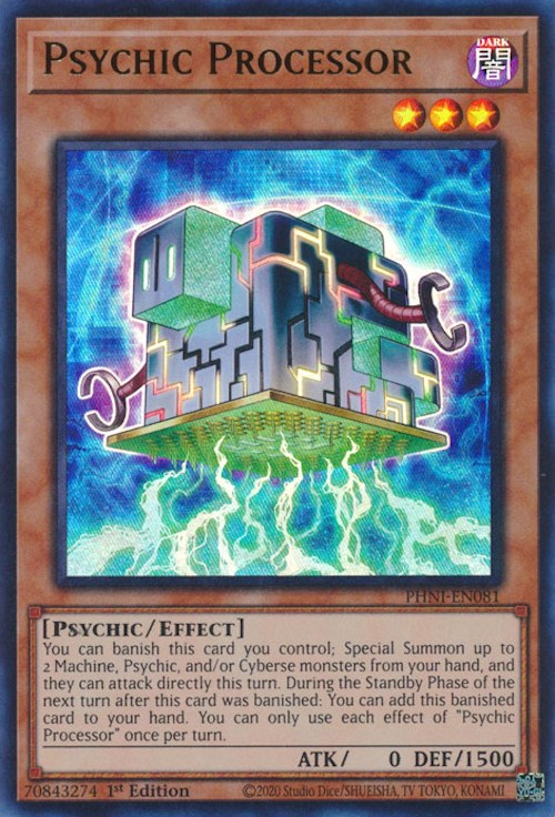 Psychic Processor [PHNI-EN081] Ultra Rare | Galactic Gamez
