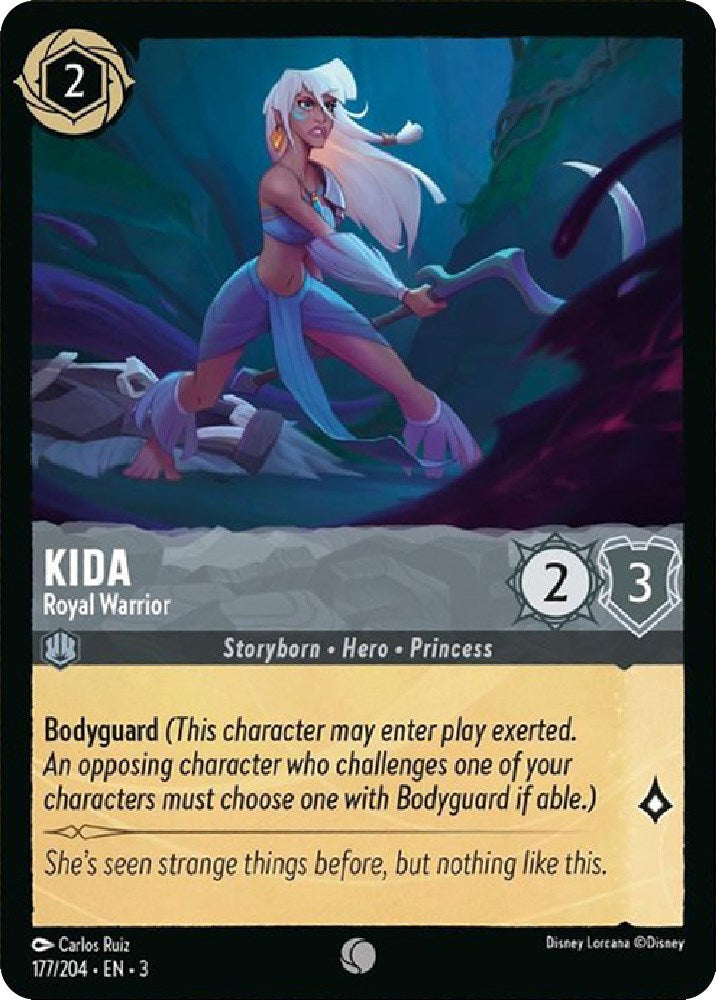 Kida - Royal Warrior (177/204) [Into the Inklands] | Galactic Gamez