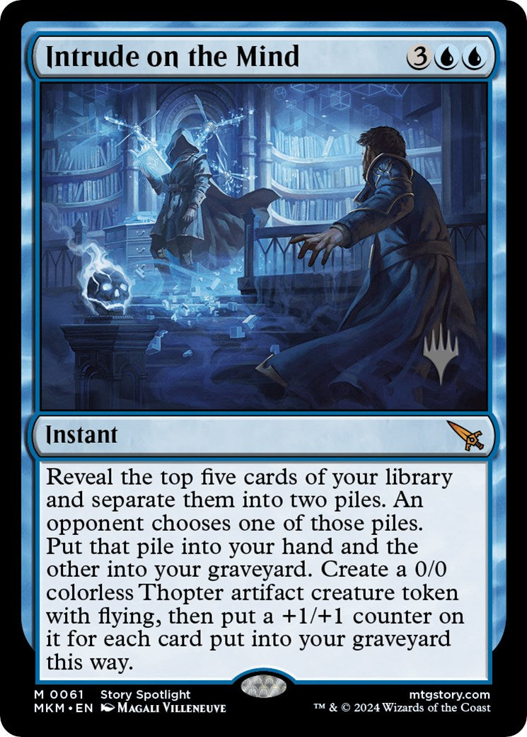Intrude on the Mind (Promo Pack) [Murders at Karlov Manor Promos] | Galactic Gamez