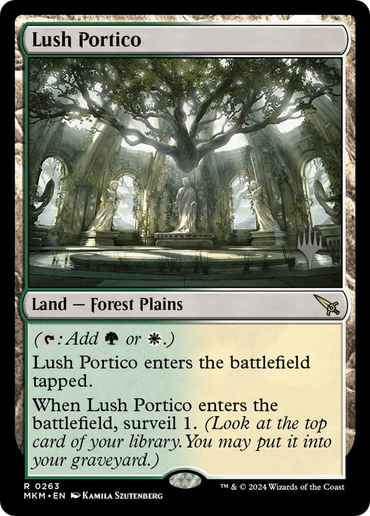 Lush Portico (Promo Pack) [Murders at Karlov Manor Promos] | Galactic Gamez