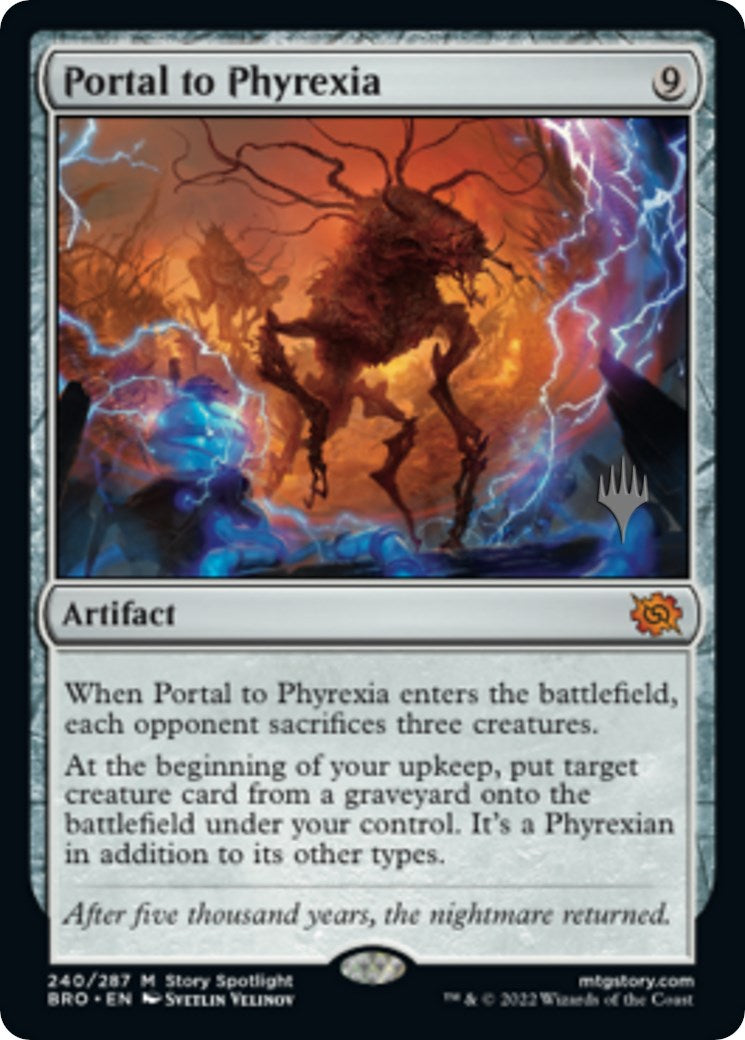 Portal to Phyrexia (Promo Pack) [The Brothers' War Promos] | Galactic Gamez