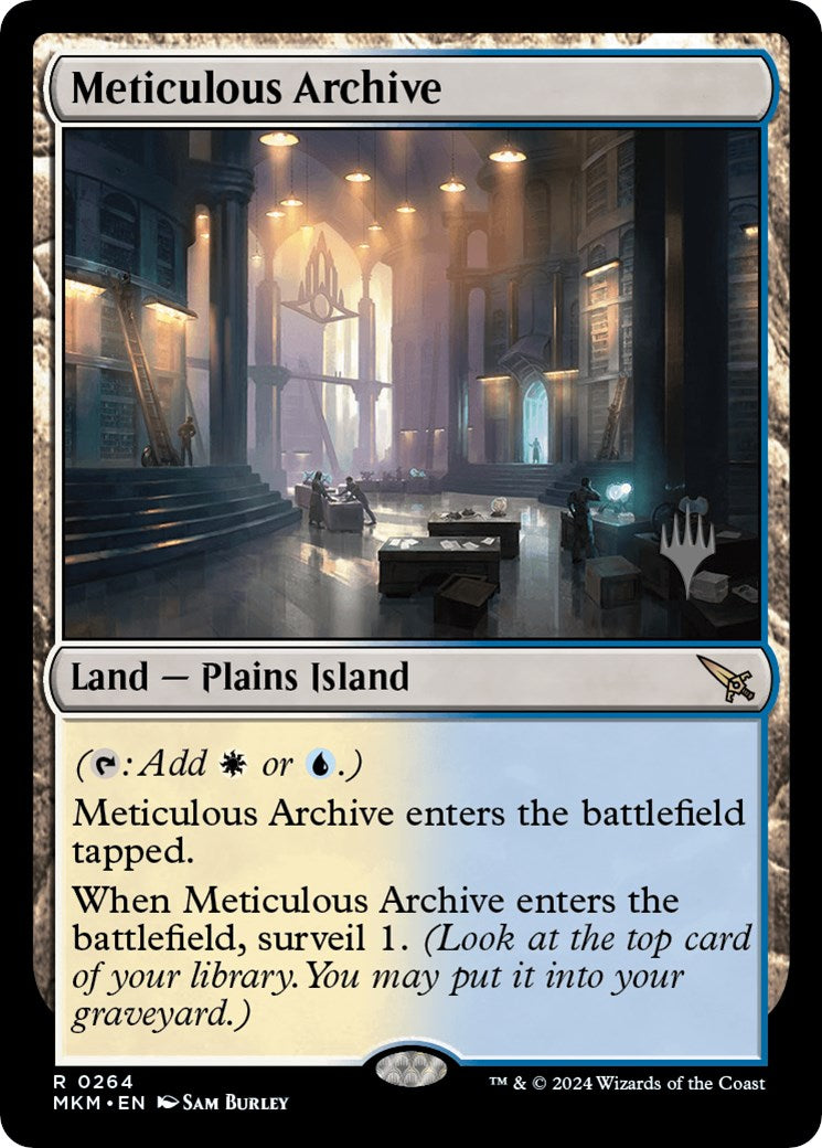 Meticulous Archive (Promo Pack) [Murders at Karlov Manor Promos] | Galactic Gamez