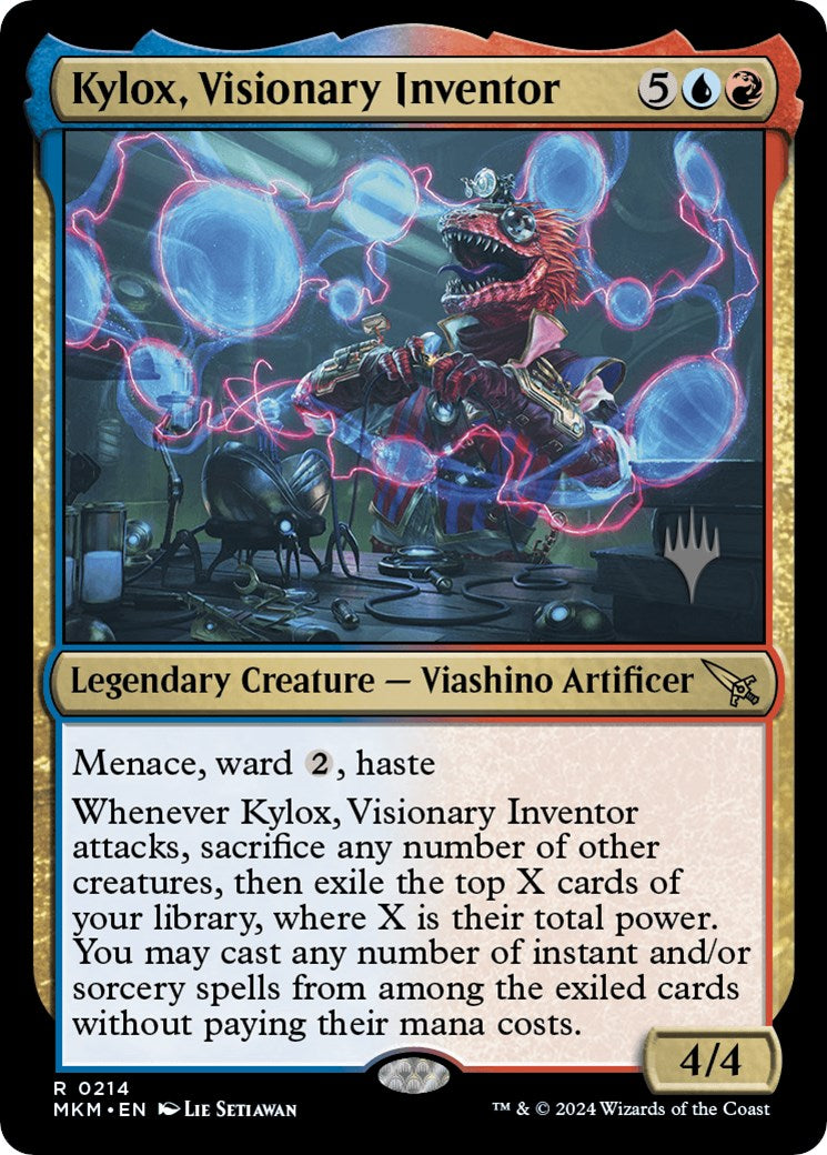 Kylox, Visionary Inventor (Promo Pack) [Murders at Karlov Manor Promos] | Galactic Gamez