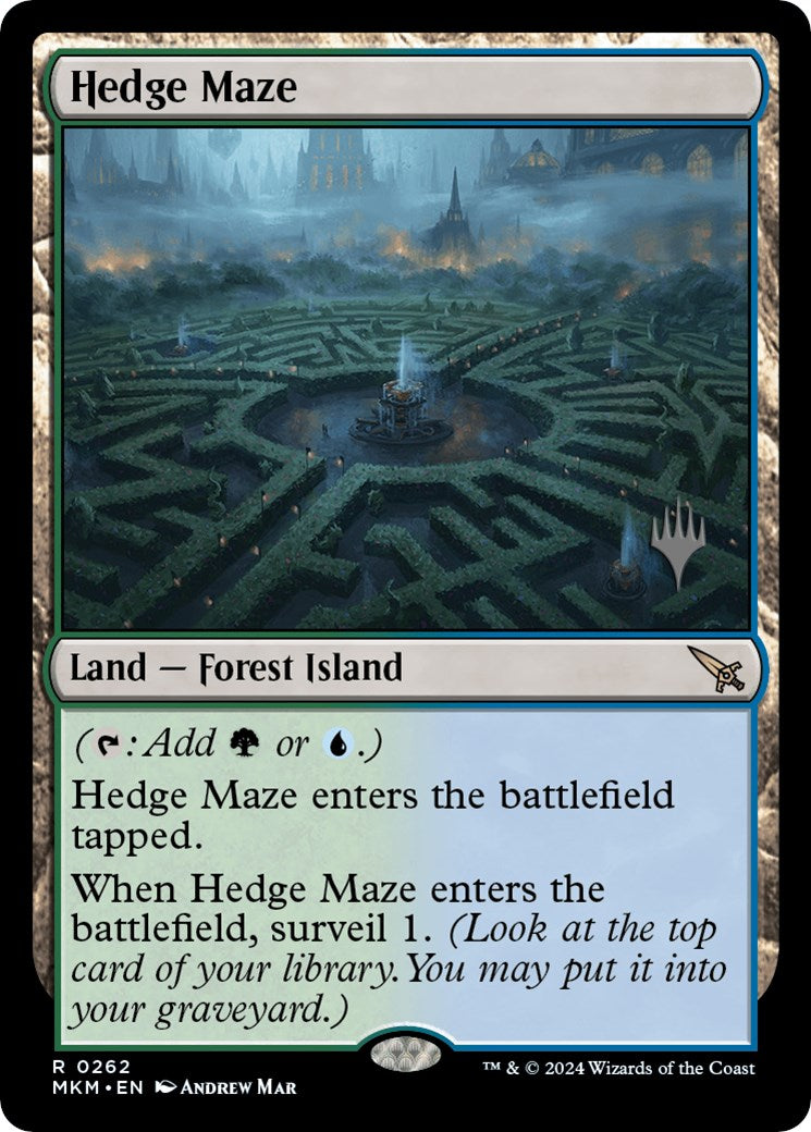 Hedge Maze (Promo Pack) [Murders at Karlov Manor Promos] | Galactic Gamez