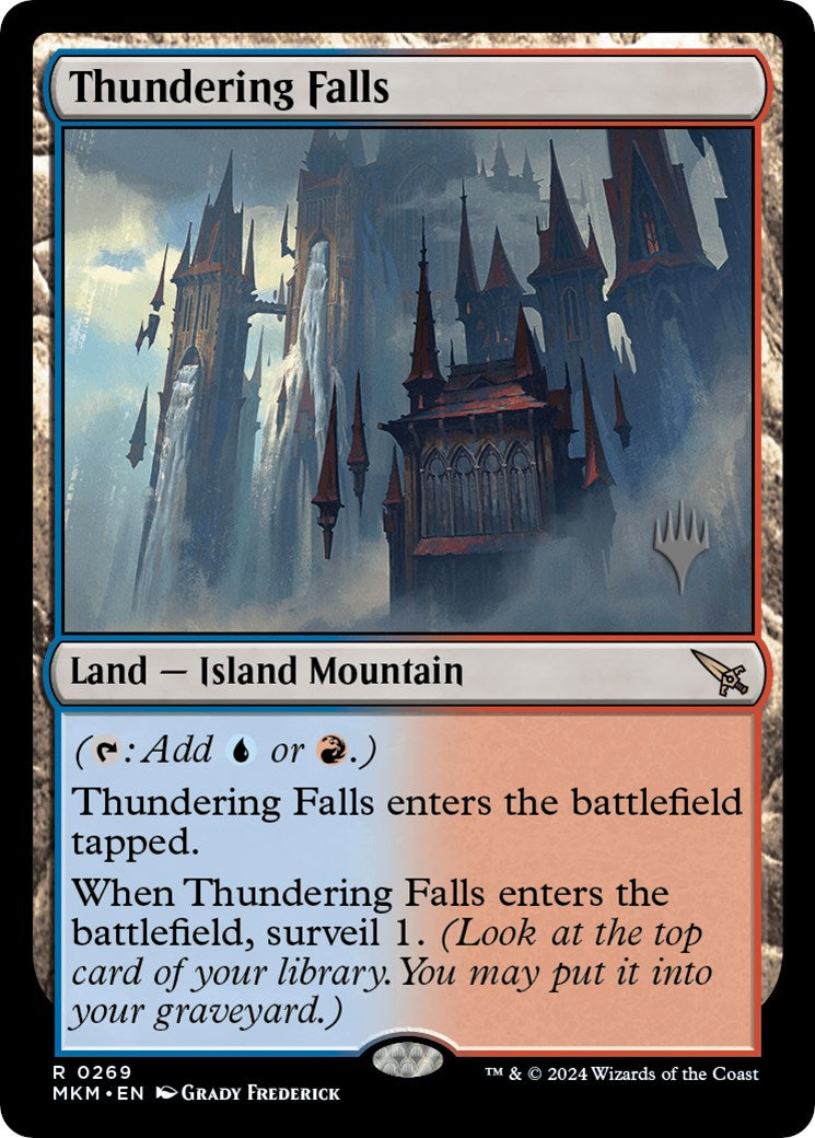 Thundering Falls (Promo Pack) [Murders at Karlov Manor Promos] | Galactic Gamez