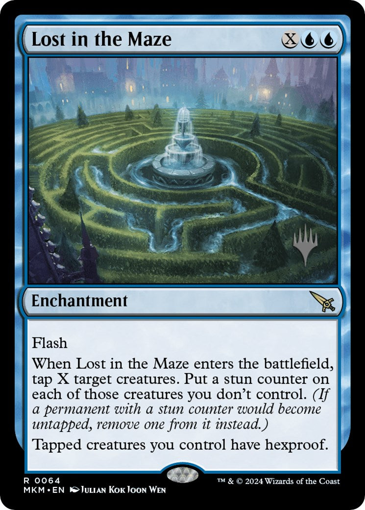 Lost in the Maze (Promo Pack) [Murders at Karlov Manor Promos] | Galactic Gamez