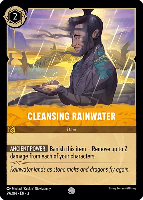 Cleansing Rainwater (29/204) [Into the Inklands] | Galactic Gamez