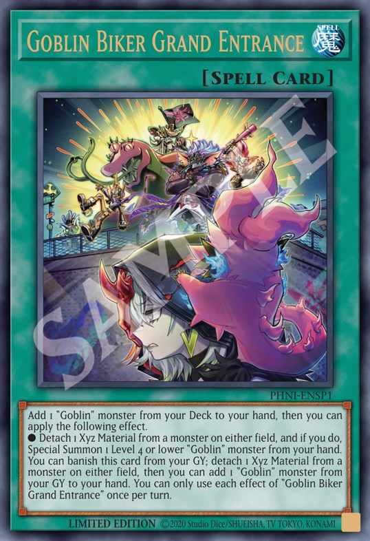 Goblin Biker Grand Entrance [PHNI-ENSP1] Ultra Rare | Galactic Gamez