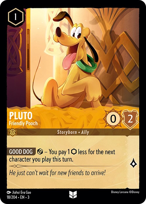 Pluto - Friendly Pooch (18/204) [Into the Inklands] | Galactic Gamez