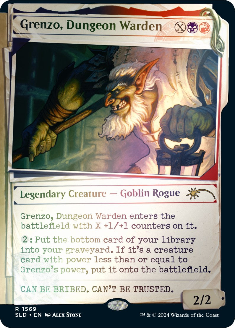 Grenzo, Dungeon Warden (Rainbow Foil) [Secret Lair Drop Series] | Galactic Gamez