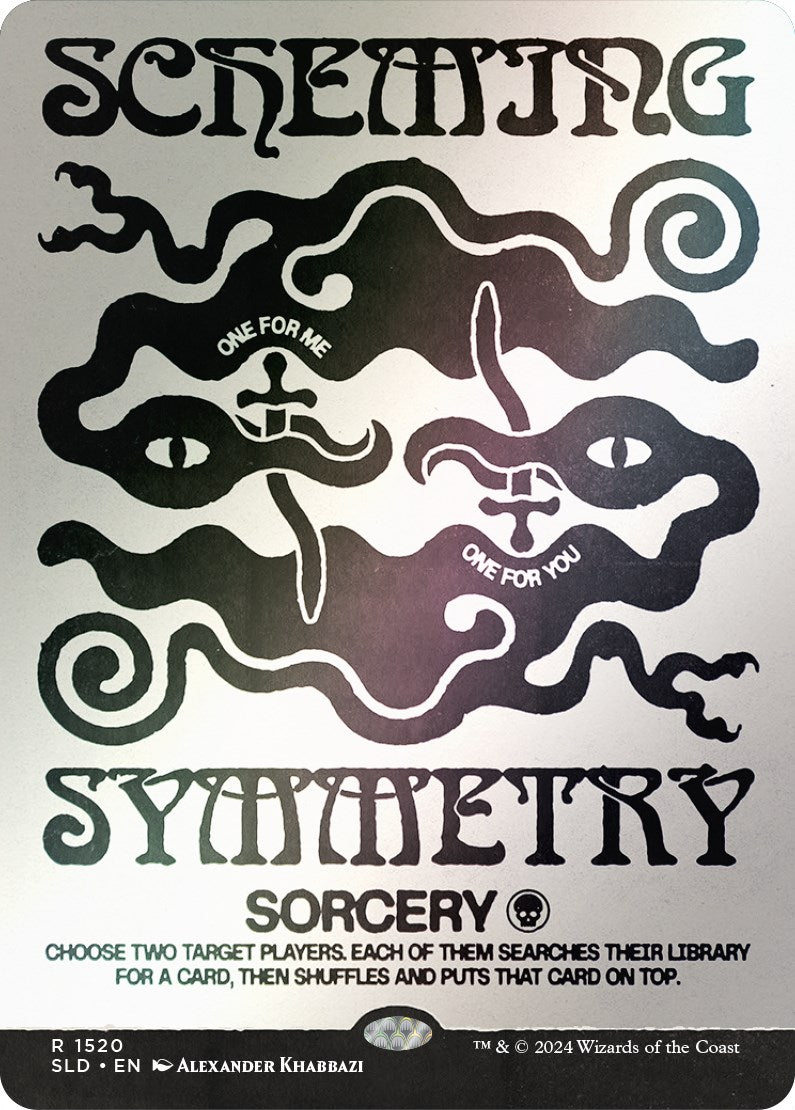 Scheming Symmetry (Rainbow Foil) [Secret Lair Drop Series] | Galactic Gamez