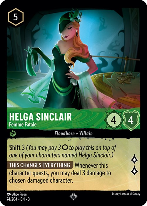 Helga Sinclair - Femme Fatale (74/204) [Into the Inklands] | Galactic Gamez
