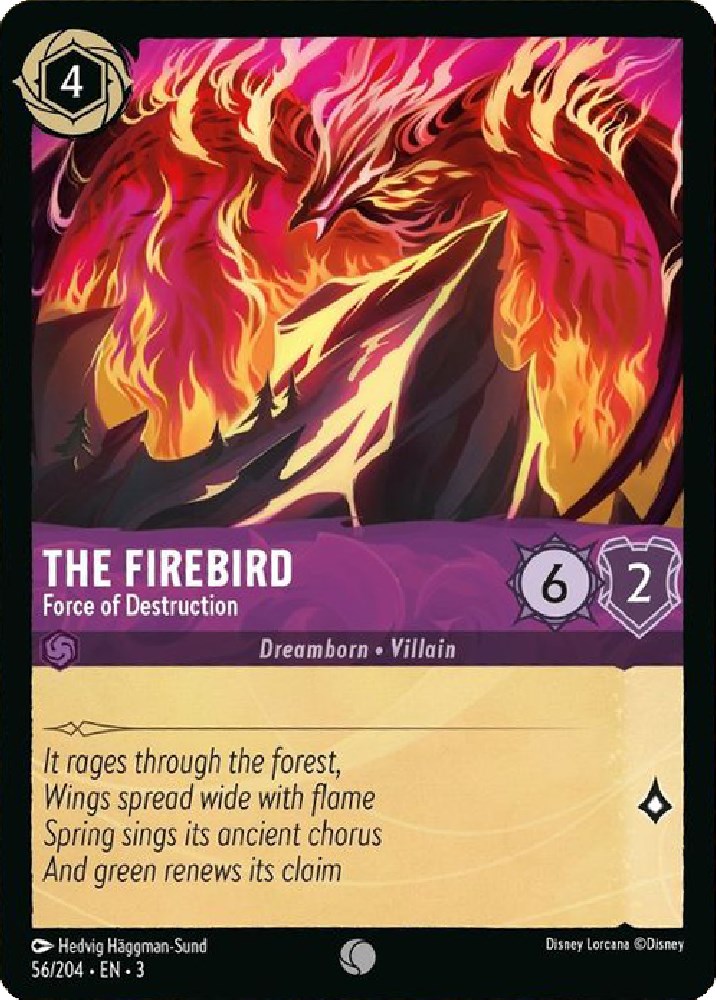 The Firebird - Force of Destruction (56/204) [Into the Inklands] | Galactic Gamez