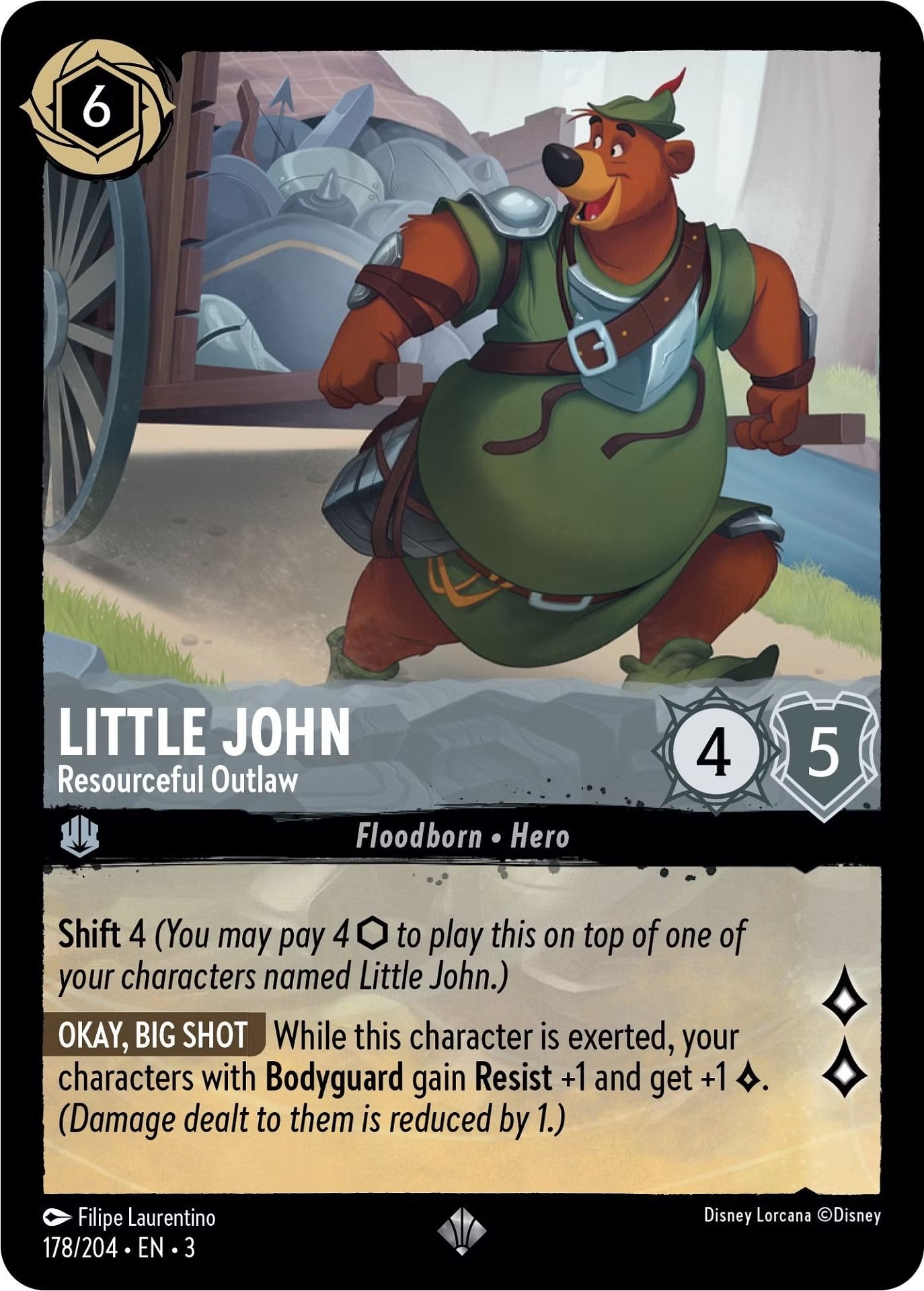 Little John - Resourceful Outlaw (178/204) [Into the Inklands] | Galactic Gamez