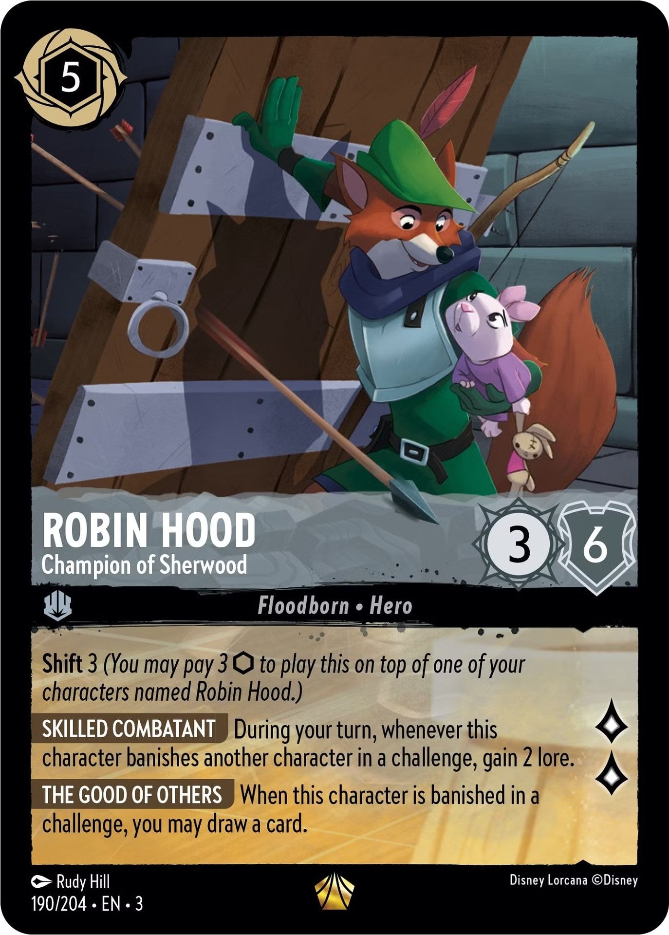 Robin Hood - Champion of Sherwood (190/204) [Into the Inklands] | Galactic Gamez