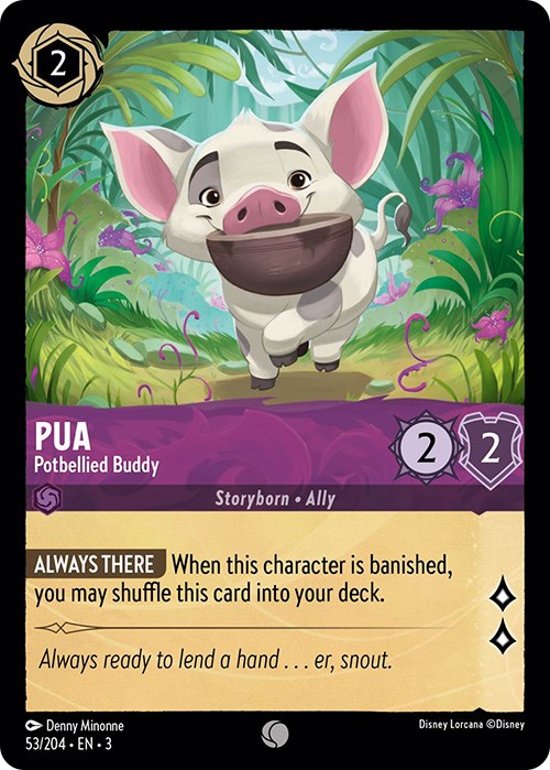 Pua - Potbellied Buddy (53/204) [Into the Inklands] | Galactic Gamez