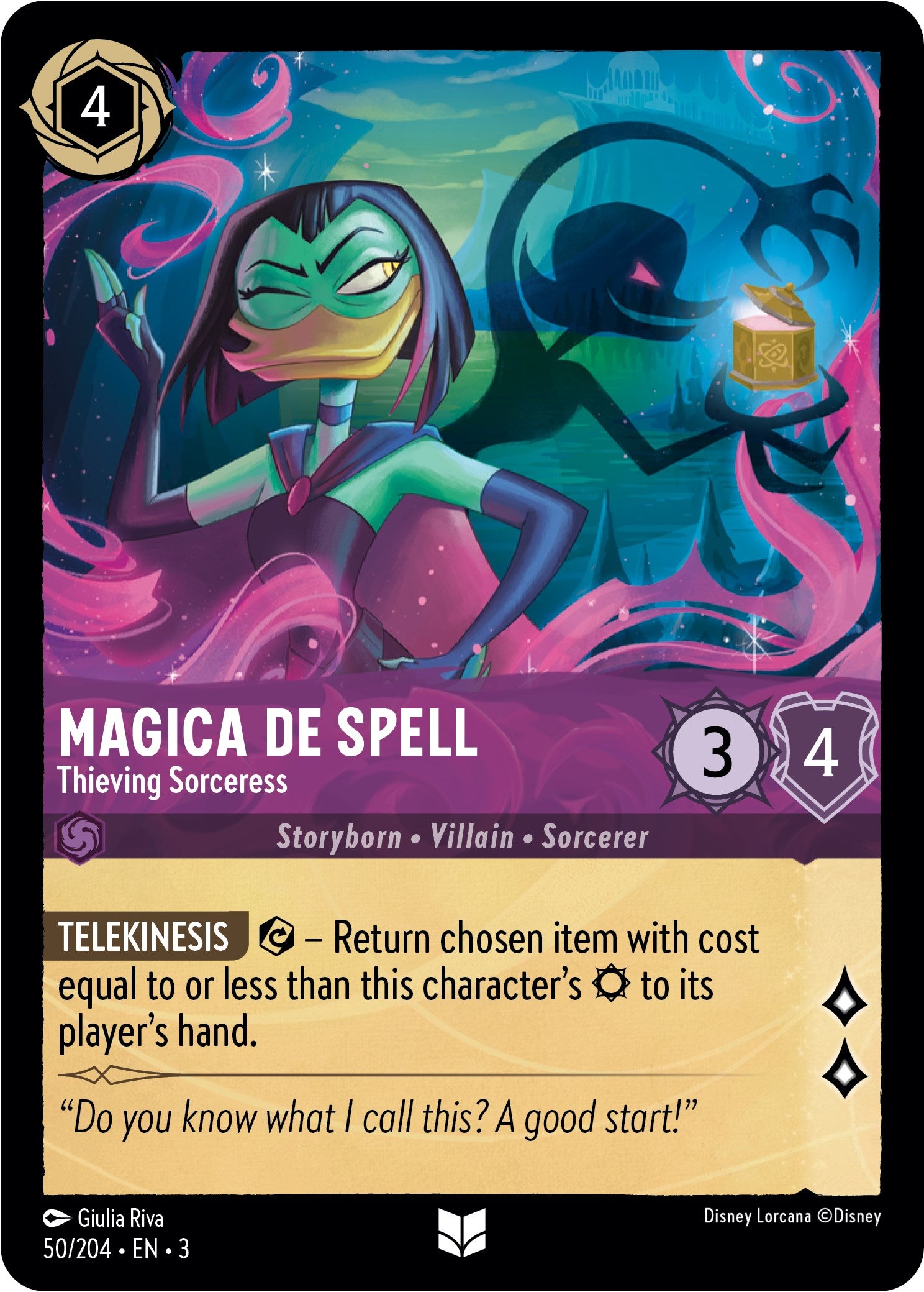 Magica De Spell - Thieving Sorceress (50/204) [Into the Inklands] | Galactic Gamez