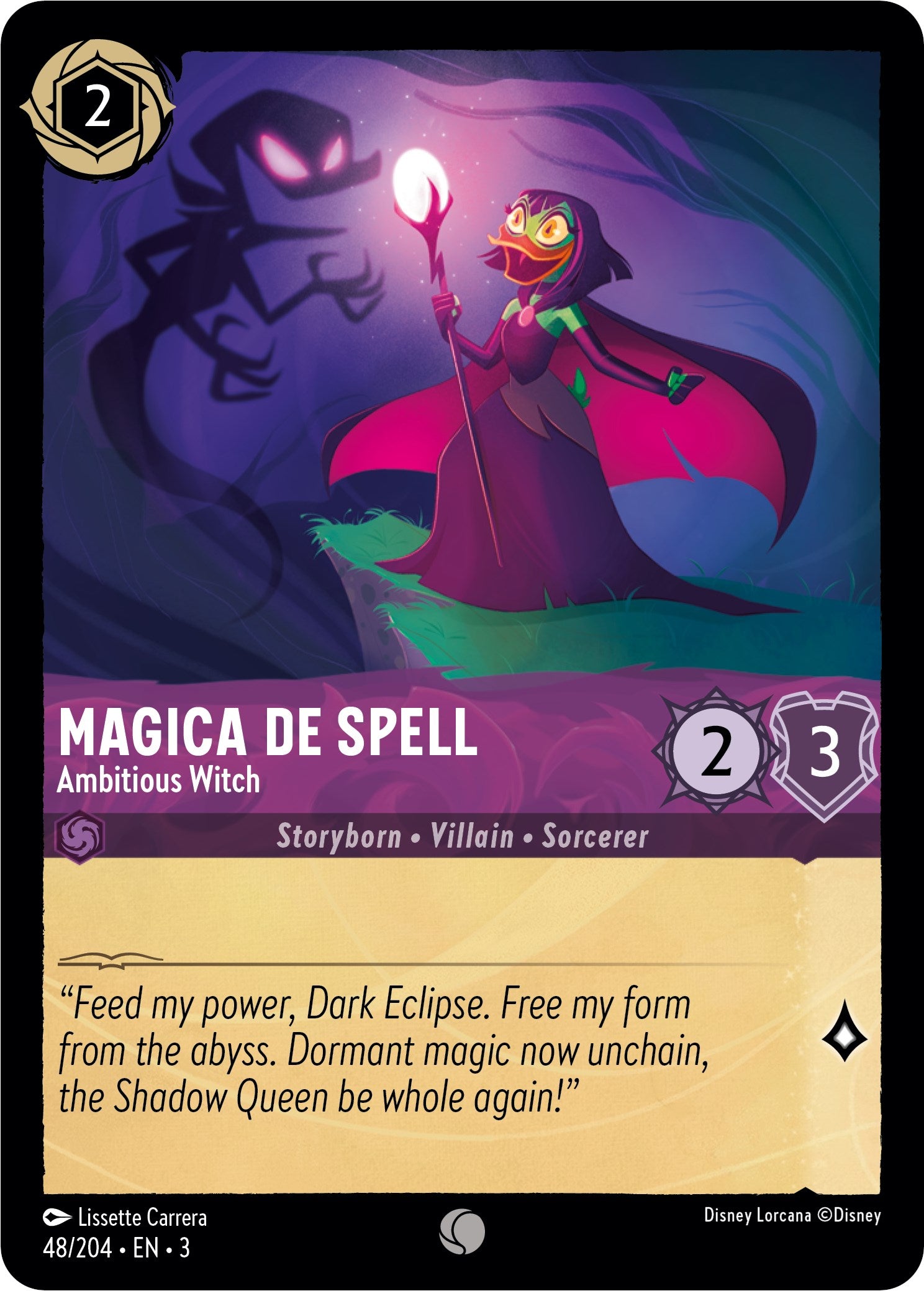 Magica De Spell - Ambitious Witch (48/204) [Into the Inklands] | Galactic Gamez