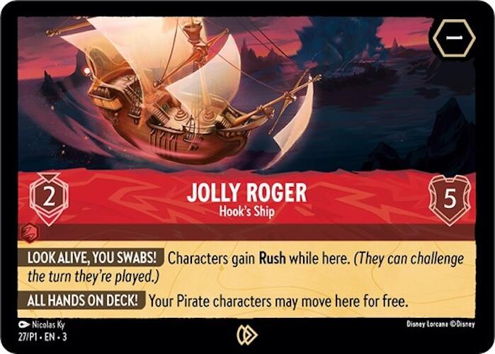 Jolly Roger - Hook's Ship (27) [Promo Cards] | Galactic Gamez