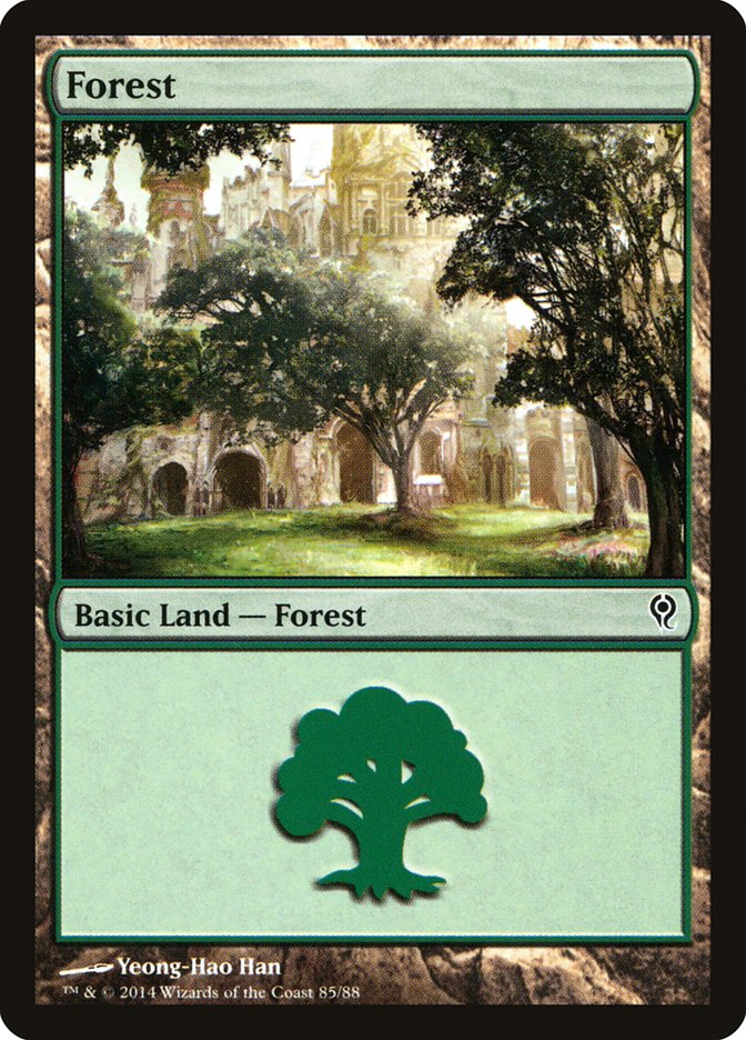 Forest (85) [Duel Decks: Jace vs. Vraska] | Galactic Gamez