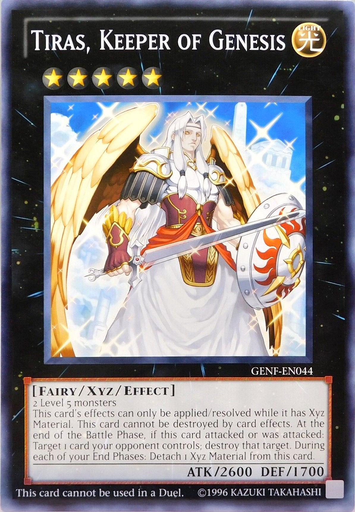 Tiras, Keeper of Genesis (Oversized) [GENF-EN044] Promo | Galactic Gamez