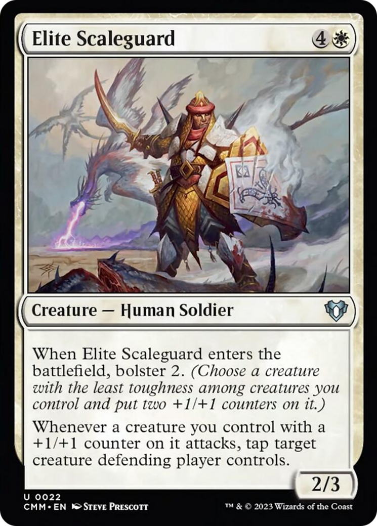 Elite Scaleguard [Commander Masters] | Galactic Gamez