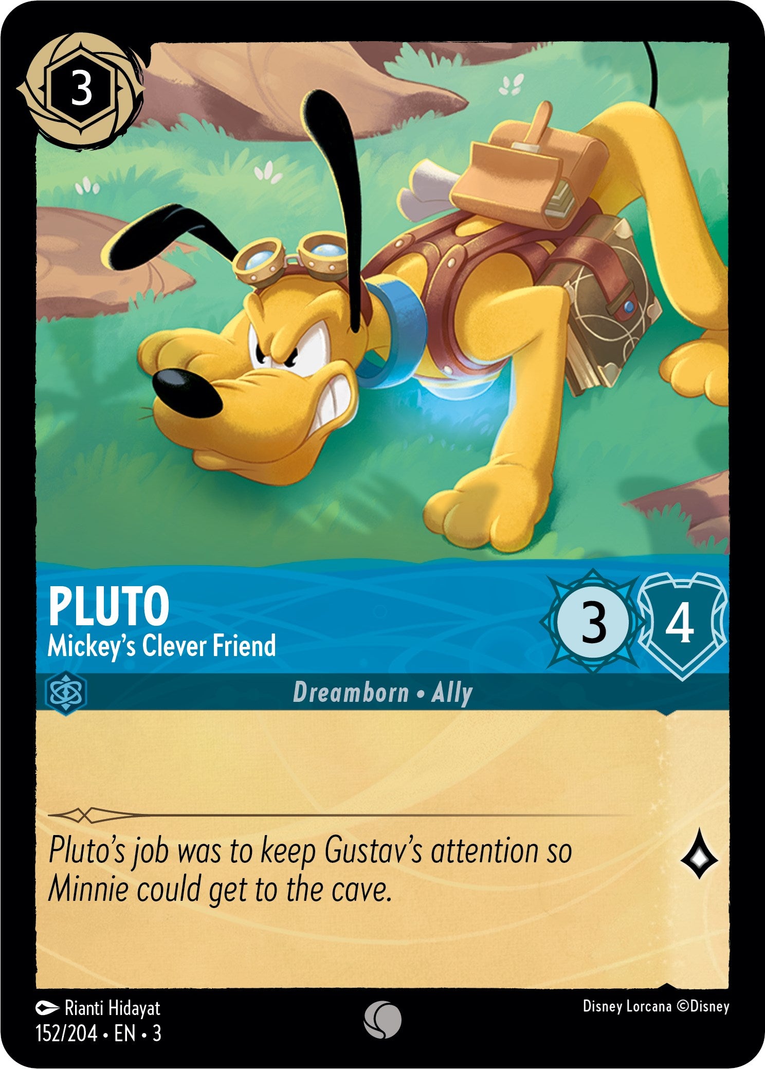 Pluto - Mickey's Clever Friend (152/204) [Into the Inklands] | Galactic Gamez