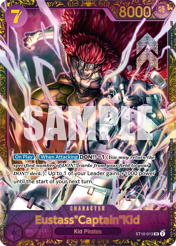 Eustass"Captain"Kid (ST10-013) [One Piece Promotion Cards] | Galactic Gamez