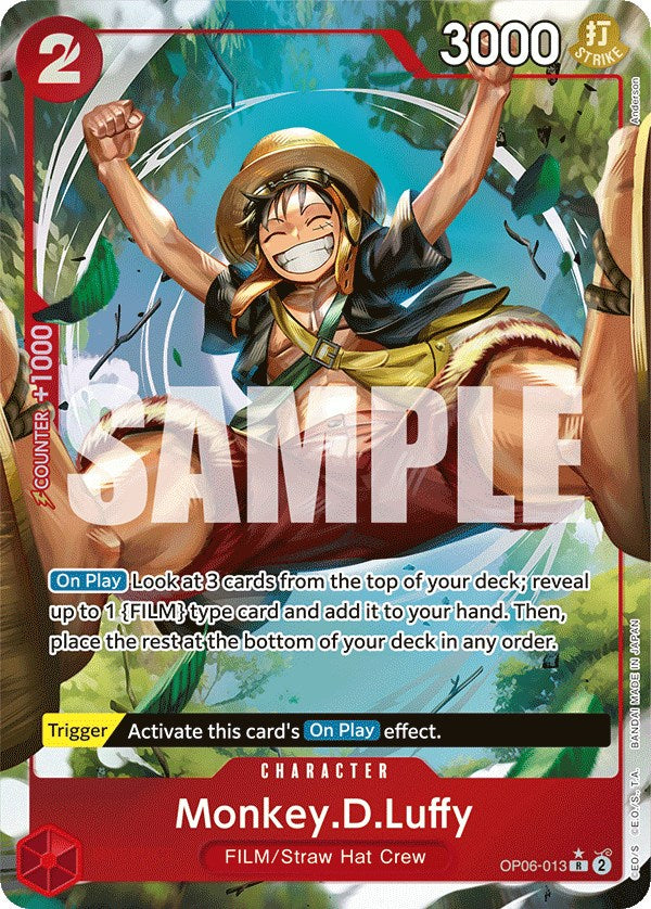 Monkey.D.Luffy (Alternate Art) [Wings of the Captain] | Galactic Gamez