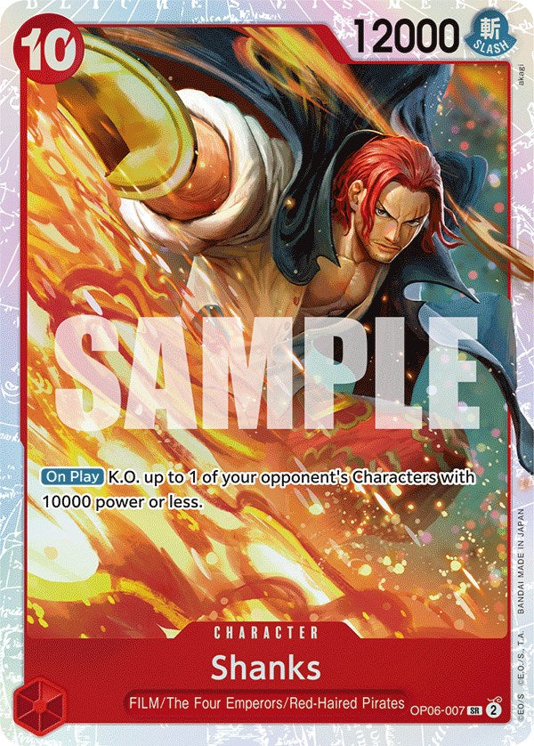 Shanks [Wings of the Captain] | Galactic Gamez