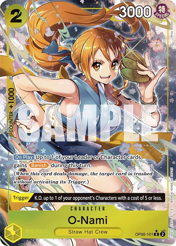O-Nami (Alternate Art) [Wings of the Captain] | Galactic Gamez