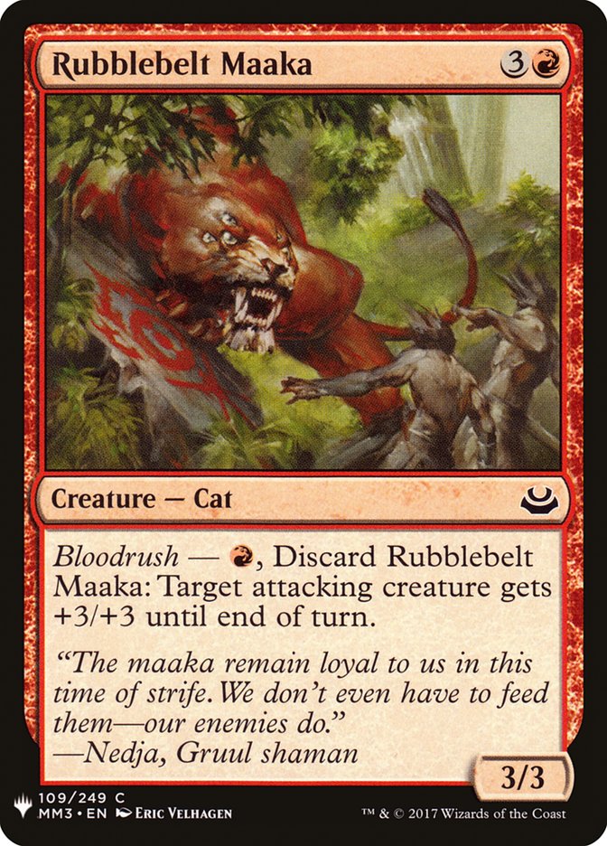 Rubblebelt Maaka [Mystery Booster] | Galactic Gamez