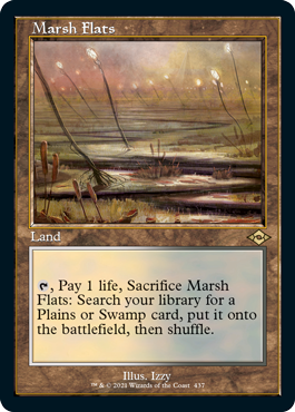 Marsh Flats (Retro Foil Etched) [Modern Horizons 2] | Galactic Gamez