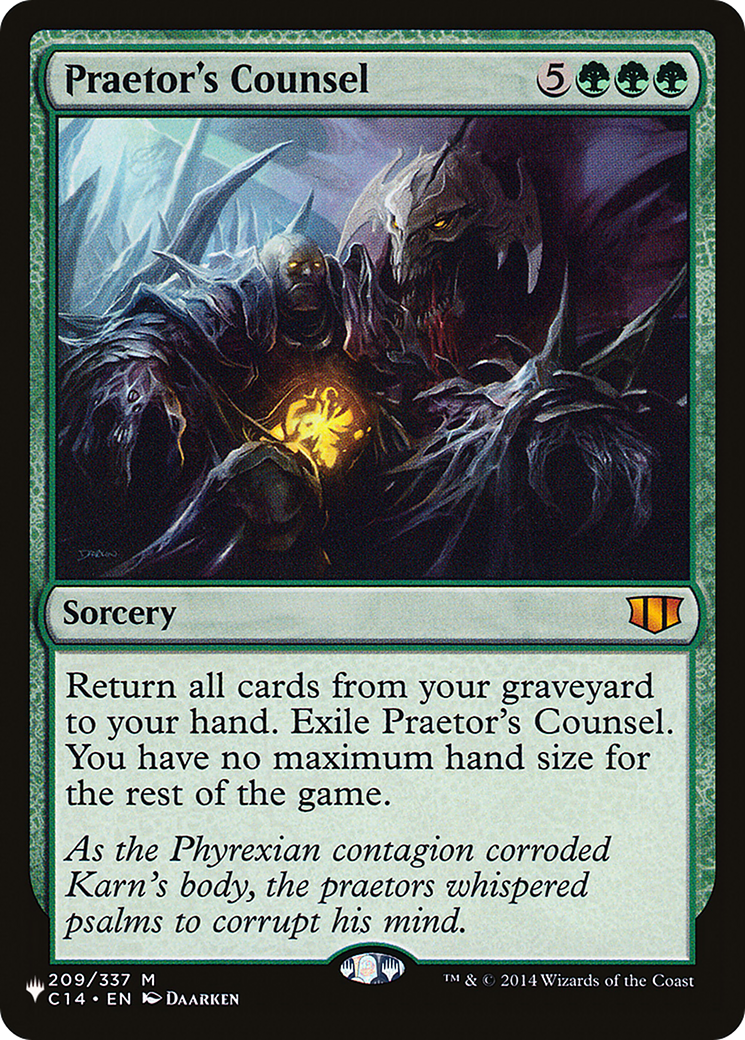Praetor's Counsel [The List] | Galactic Gamez