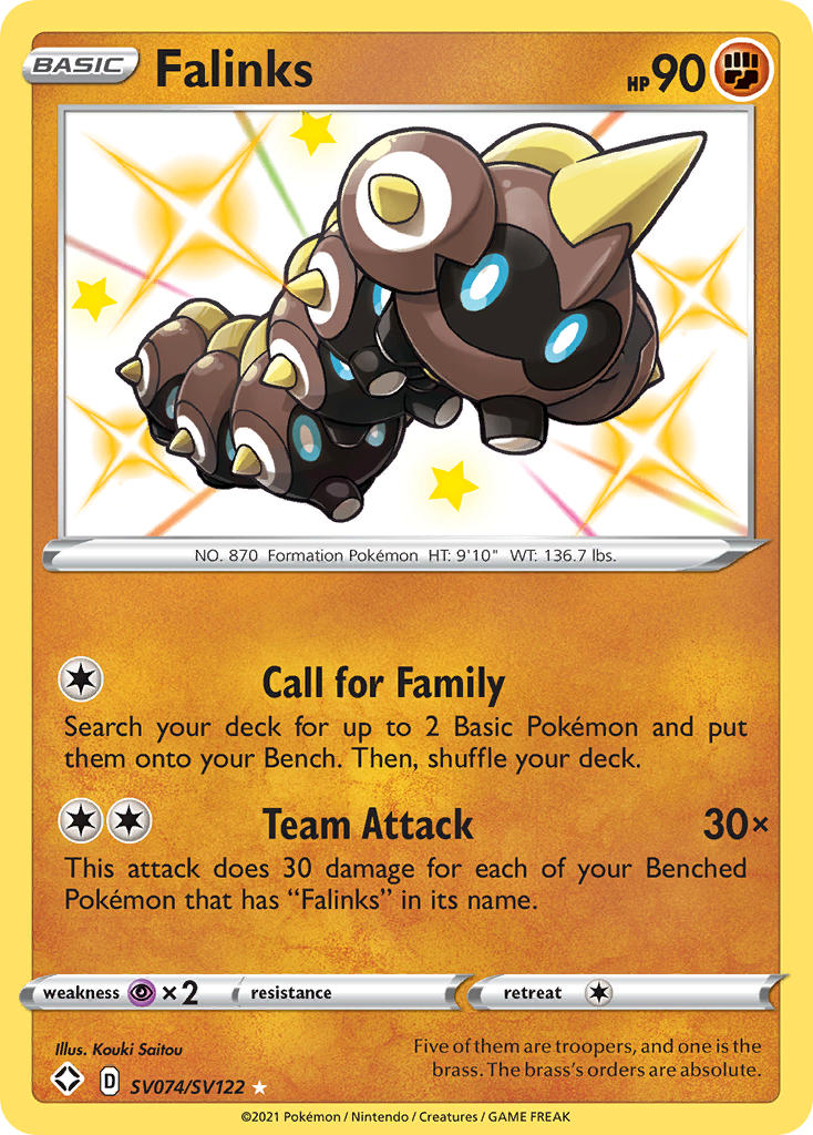 Falinks (SV074/SV122) [Sword & Shield: Shining Fates] | Galactic Gamez