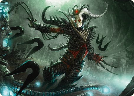 Vraan, Executioner Thane Art Card [Phyrexia: All Will Be One Art Series] | Galactic Gamez